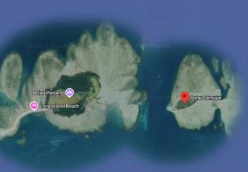 Pesona Dua Pulau “Surga” Bangka Tengah